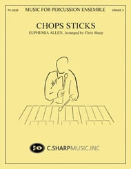 Chops Sticks Percussion Ensemble EPRINT cover